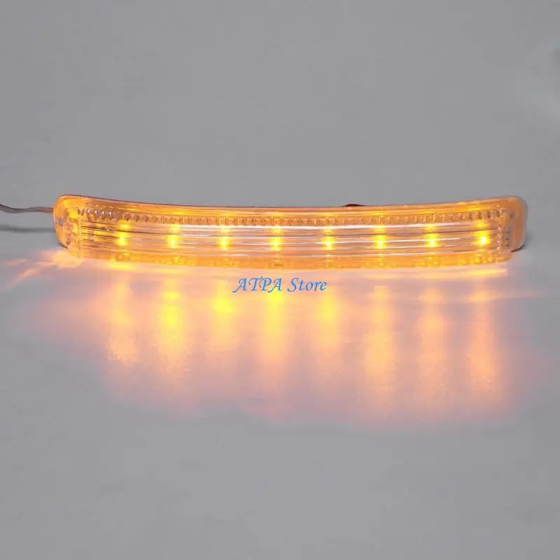 

U13C 2Pcs 12V Car Styling Side Doors Mirror Lights LED Strips Turn Light Lamp