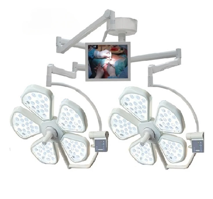 Beauty design Shadowless LED ceiling mounted hospital operating light theater surgical OP lamp