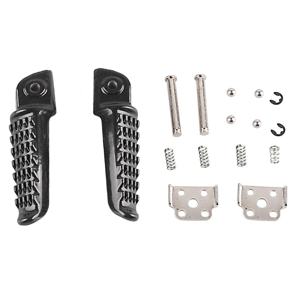 

Задняя Подножка для мотоцикла Kawasaki EX650 250 ZX6R ZX9R ZX10R ZX12R ER6N ER6F EX250 ZX14 Z750 Z1000, черная, 1 пара