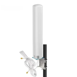 700-3800MHz 4G LTE 5G Outdoor Mimo Cylinder Antenna Waterproof Omnidirectional for GSM W-CDMA 4G Cell Phone Signal 5G Router