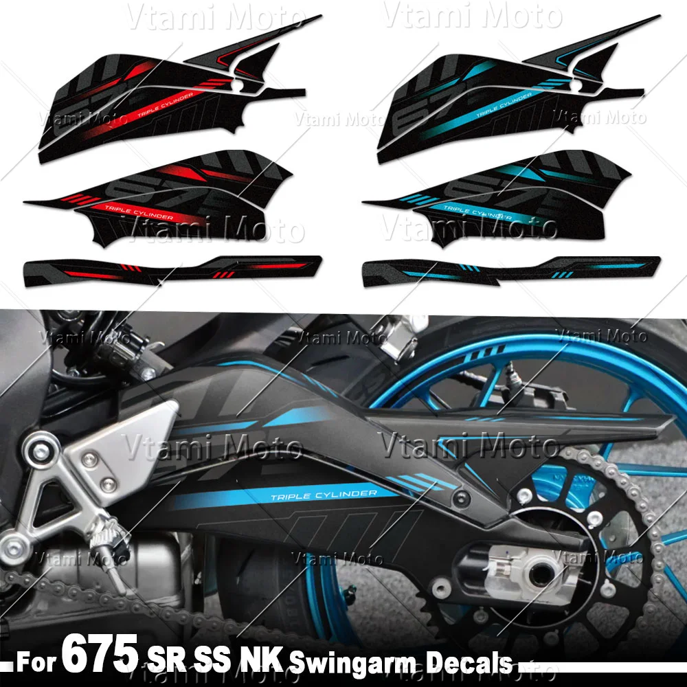

Motorcycle Swingarm Sticker Rotating Shaft Protection Decals For CFMOTO CF Moto 675SR 675SS 675SR-R 675NK 2025 2026