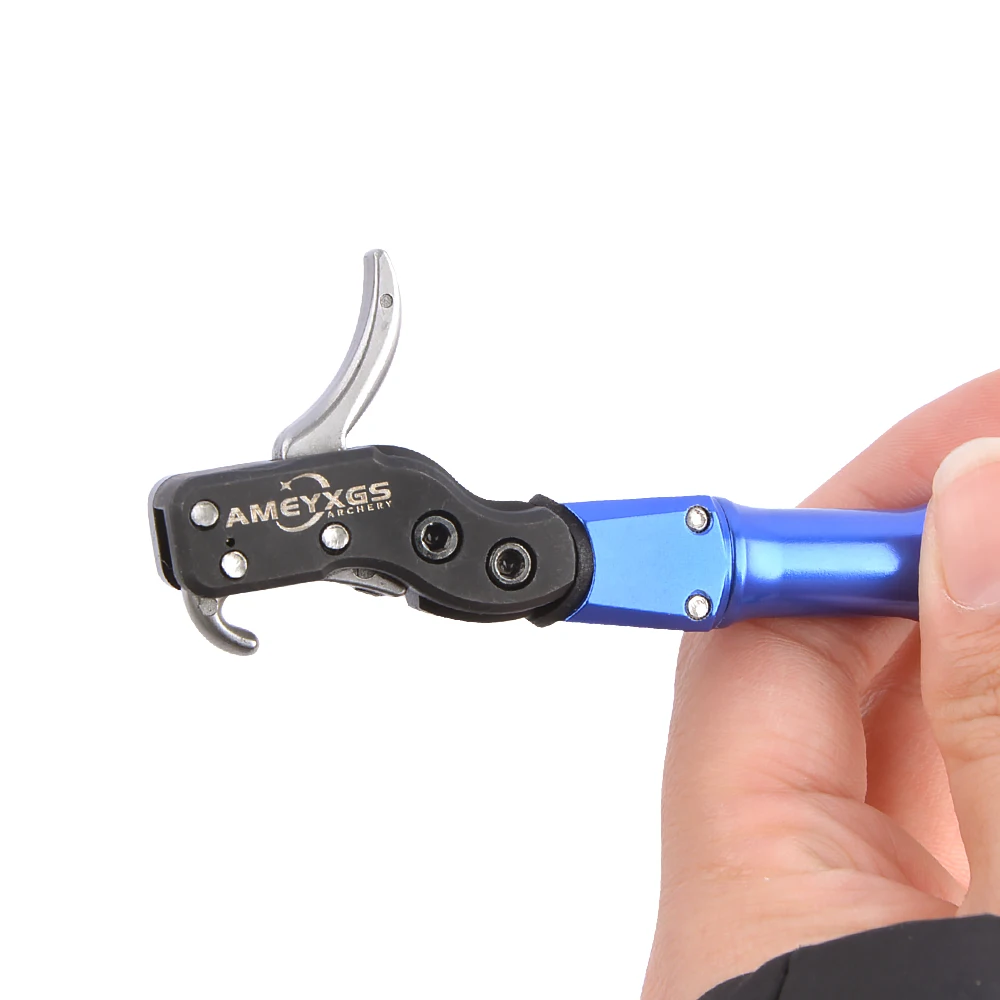 Schleife Handgelenkentriegelung 360° °   Bremssattel Compoundbogen Bogenschießen Release Empfindlichkeit Einstellbarer Daumenauslöser LH/RH Jagdzielschießen