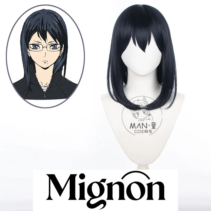 

Хайкю!! Парик для косплея Shimizu Kiyoko, имитация волос средней длины, легко стильный подарок на Хэллоуин