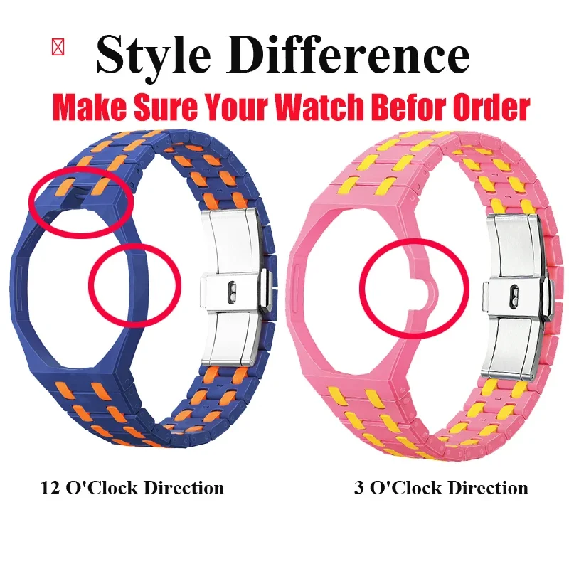 Bioceramic Strap＋Case For Swatch x AP Royal Pop High-Luxury Bracelet Replacement Biomaterials Band For Royal Pop Advanced Correa