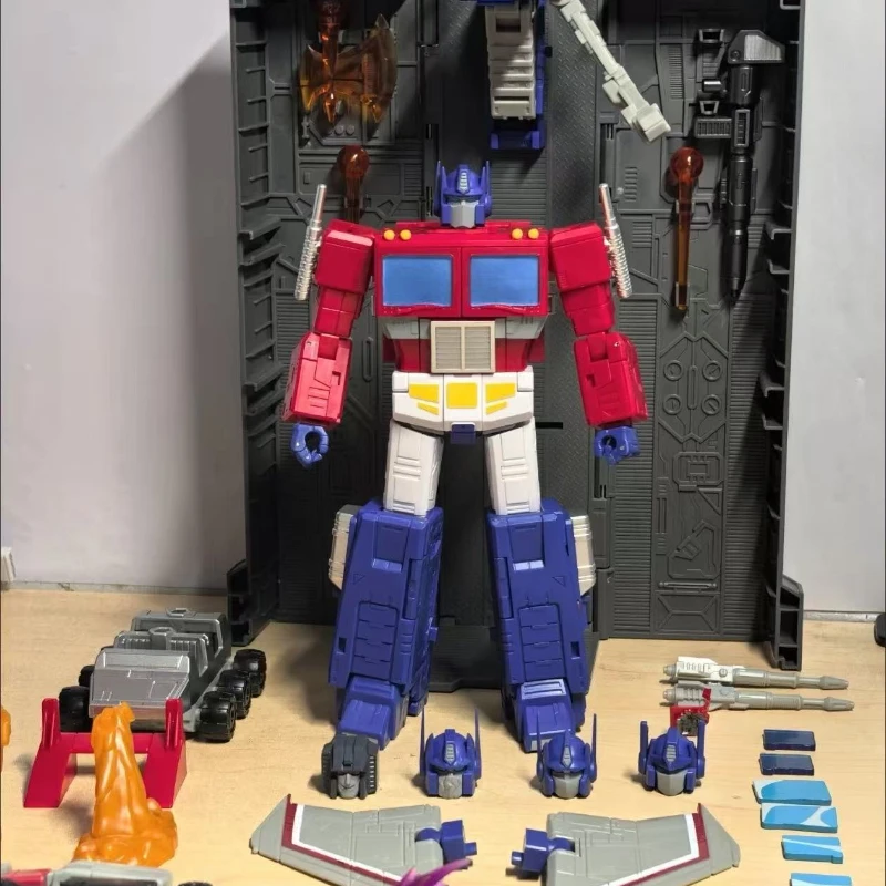 

In Stock New Transformation MD005 MD-005 KO SS86 OP Prime Action Figure with Accessories and Carriage