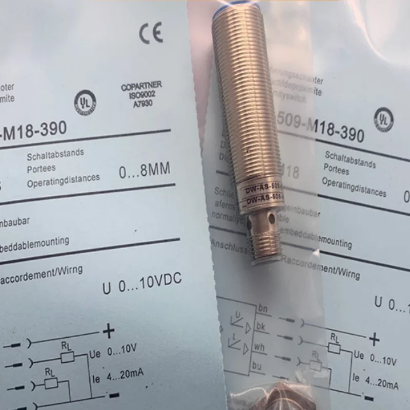 

2PCS New proximity sensor DW-AS-509-M18-320 DW-AS-509-M18-390 DW-AS-424-M8-001 DW-AS-624-M5 DW-AS-621-M5 DW-AS-623-M5