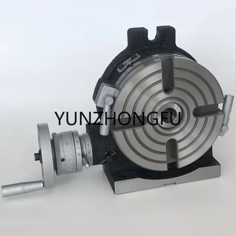 HV6 diameter 150mm vertical and horizontal dual purpose milling machine horizontal vertical rotary table high precision