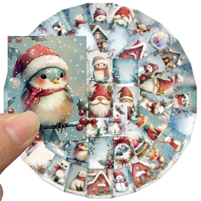 50PCS Christmas Sti… - image