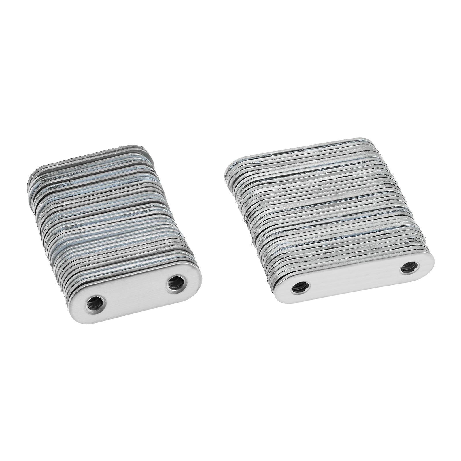 

32 шт., кронштейн из нержавеющей стали, замена нескольких размеров с 64 винтами, подходит для ножек стола, стула, кровати, ремонта мебели, книжный шкаф, плоский