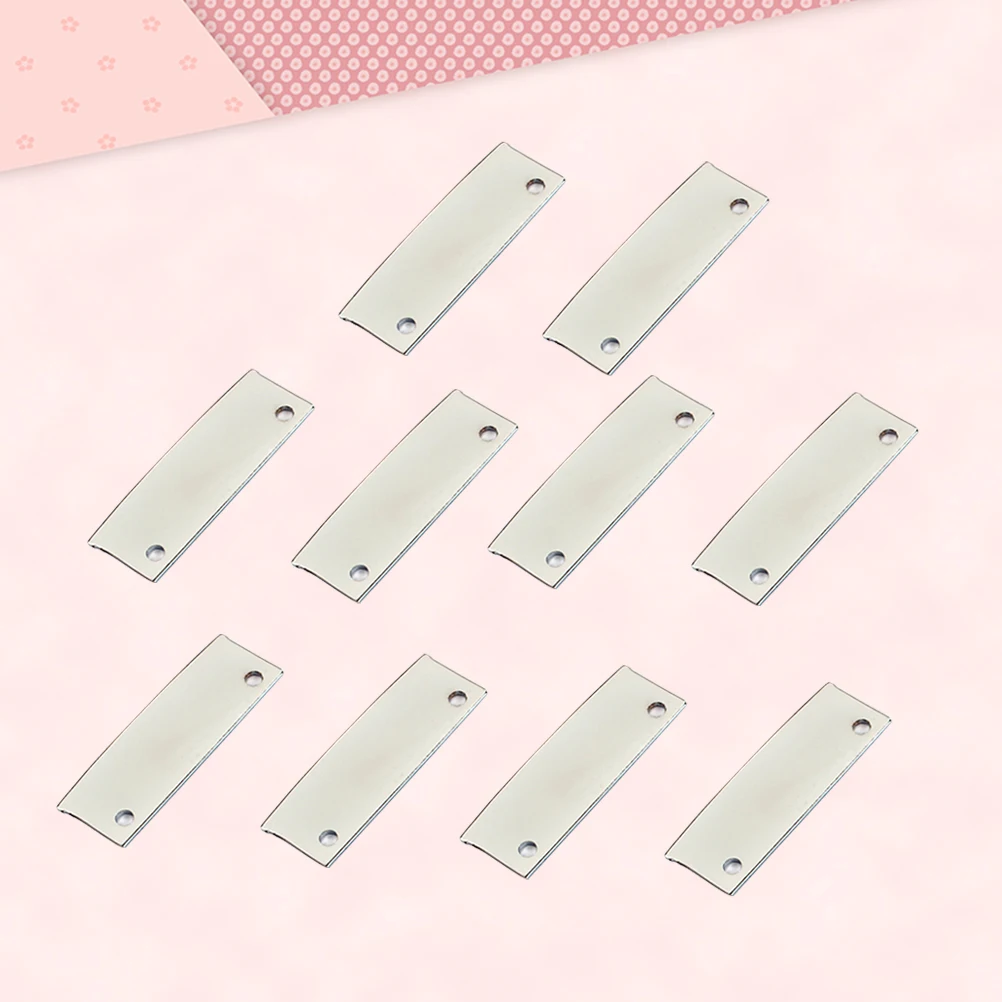 

10 PCS/ Pickup Iron Piece Accessories Metal Rail Blade Humbucker Blades Guitar Truck