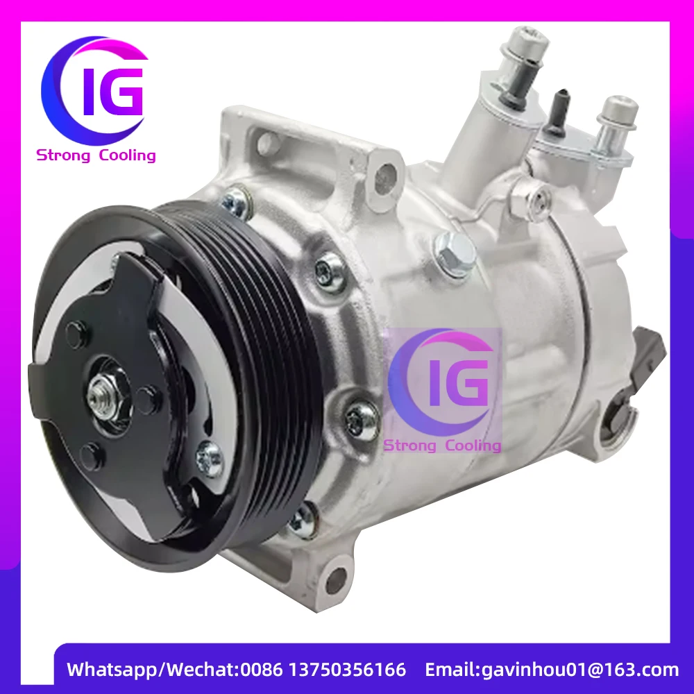 A/C Compressor For Audi A3 TT VW Jetta CC Passat Golf 7 2.0L 6QD820803 8E0260805AS 8J0260805A 8K0820808F 5C0820803B 5K0820803A