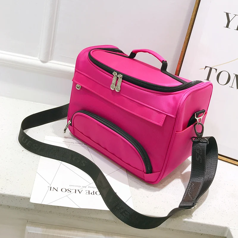 2023 New Fashion Professional Makeup Bag Women Cosmetic Case donna coreano Make Up organizer Box Barber parrucchiere Storage