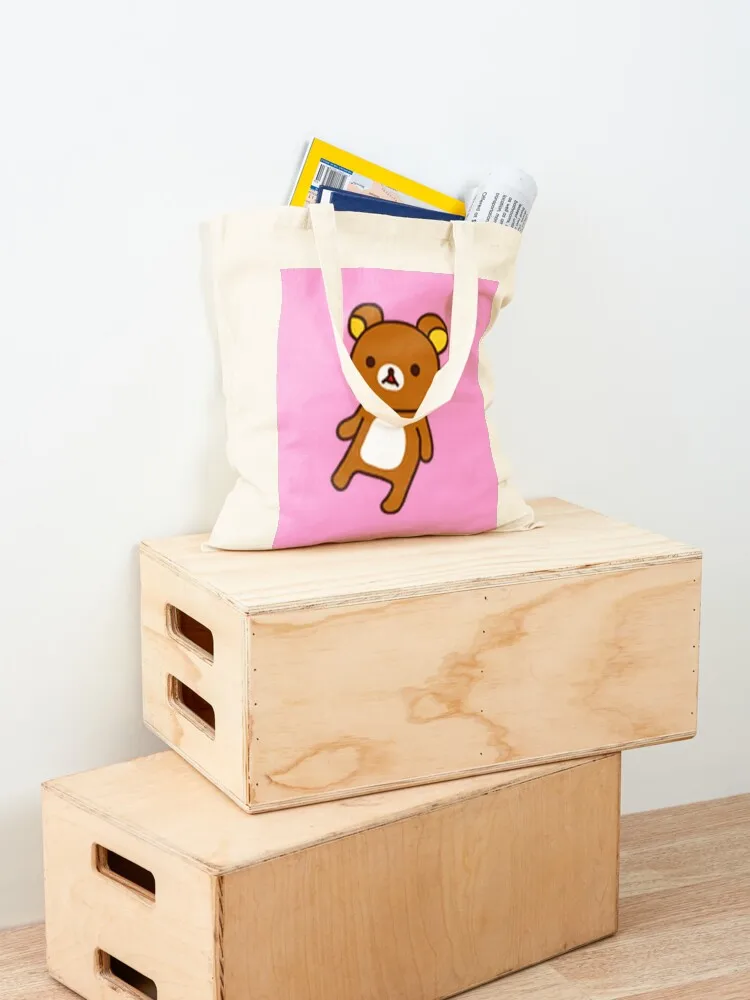 Rilakkuma Bear Kawaii Japan Tote Bag bags luxury women Lady bags personalized tote shopping trolley bag