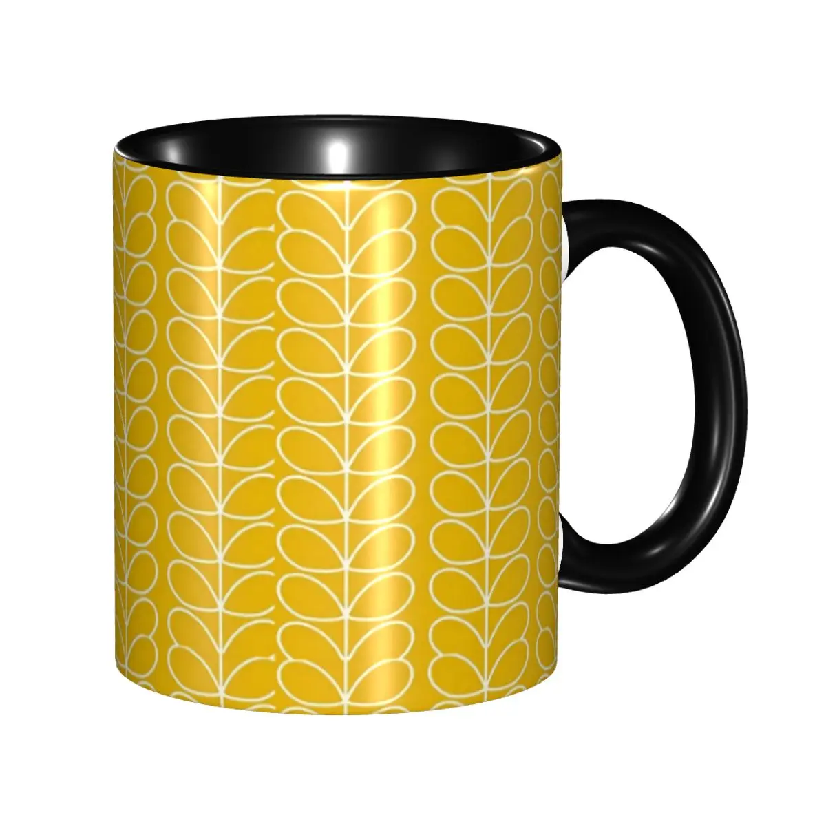 Orla Kiely Linear Stem Mug Customized Coffee Ceramic Mug Cup Creative Present