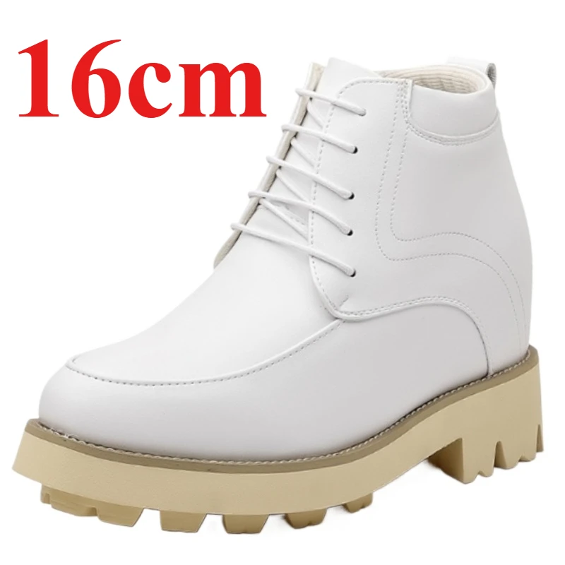 

Мужские туфли на танкетке 16 см для банкетов, ночных клубов, баров, увеличивающие рост, для выступлений и шоу, с эффектом увеличения роста