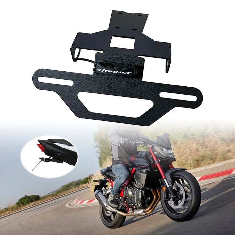 

Motorcycle Rear Tail Tidy Fender Eliminator Kit For HONDA CB750 Hornet License Plate Holder LED Light CB 750 HORNET 2023 2024