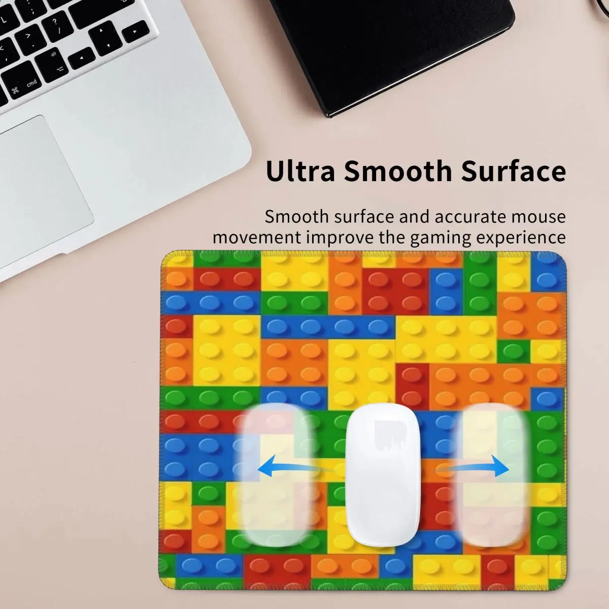 Hit The Bricks Mouse Pad Computer Keyboard Mouse Mat Gamer PC Laptop Desk Mat Office Accessories Table Mats