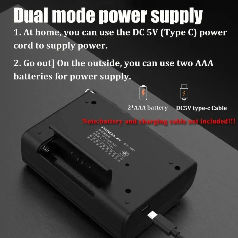 Reproductor de música de casete Retro, cinta portátil, reproductor de Radio AM/FM, grabadoras de cinta Walkman con altavoz, soporte para auriculares de 3,5mm