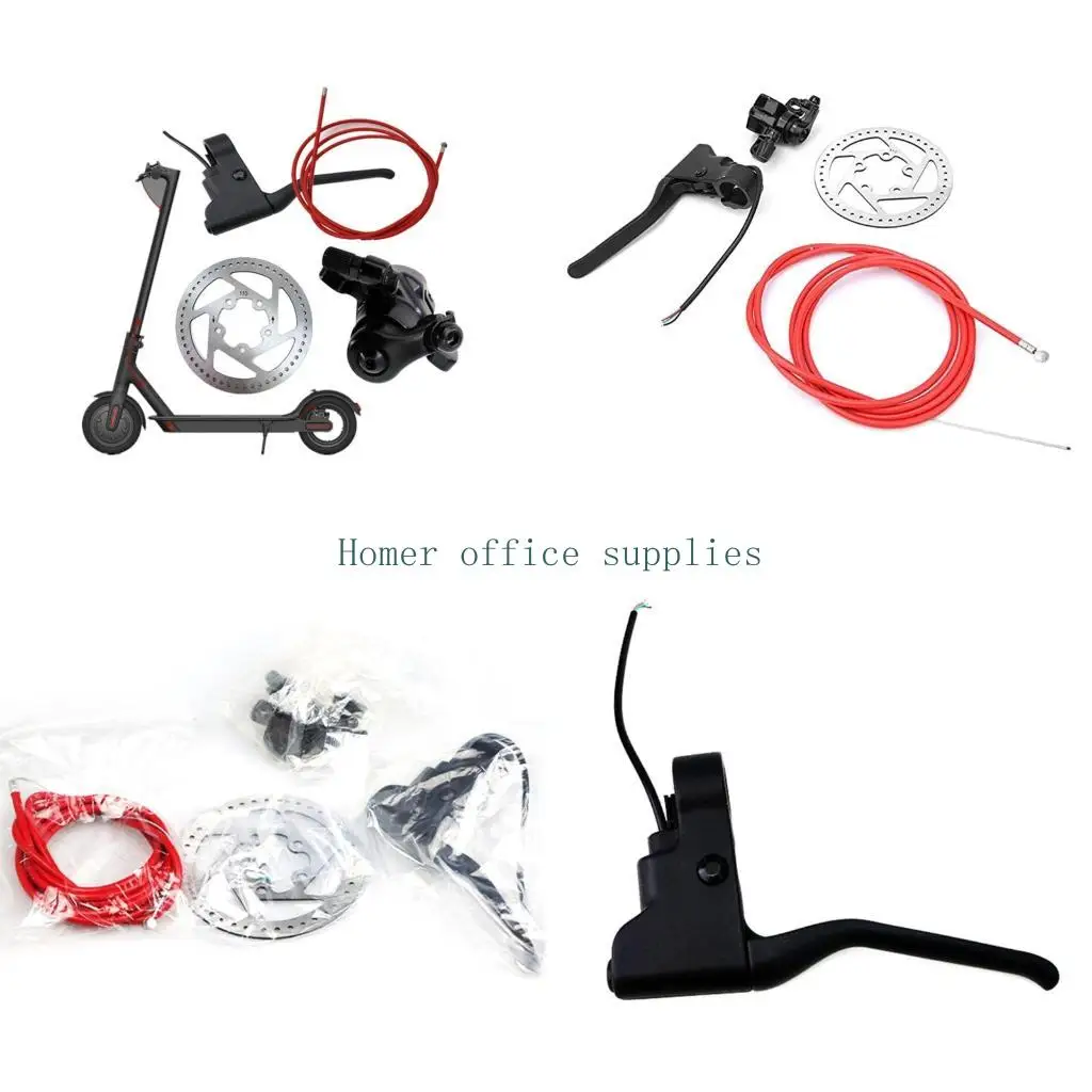 

K43B E-Scooter Brake Handle Disc for M365 Rotors Brake Llining Pad Set