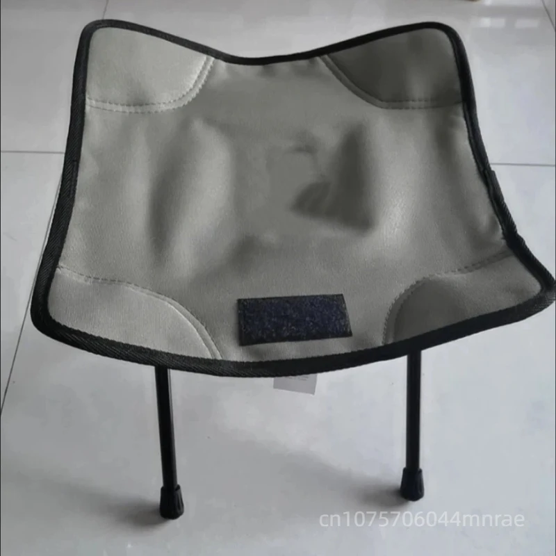 Banqueta Dobrável para Exterior em Liga de Alumínio, Ultraleve, com Quatro Assentos para Camping e Caminhadas, Banqueta Mazza