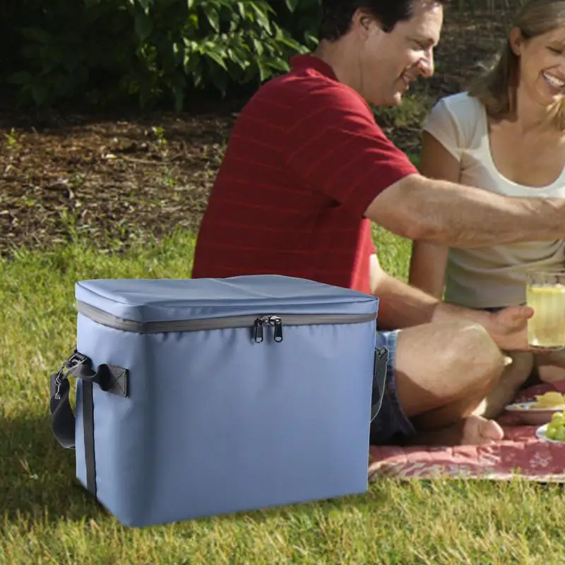 Borsa termica per escursionismo borsa per il pranzo borsa termica a tenuta stagna con lati morbidi borsa termica per Picnic impermeabile Sac Lunch