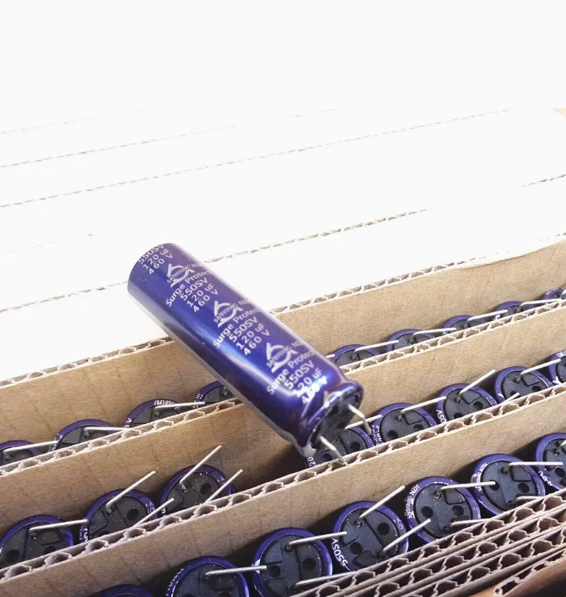 10PCS/lot original Sam Young 460V120UF 16X50MM NZH Surge Protect 550V120UF electrolytic capacitor 105c 120UF/460V Free Shipping