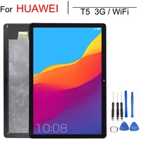 Nuevo 10,1 ""Lcd para Huawei MediaPad T5 AGS2-L09 AGS2-W09 AGS2-L03 AGS2-W19 pantalla LCD MONTAJE DE digitalizador con pantalla táctil