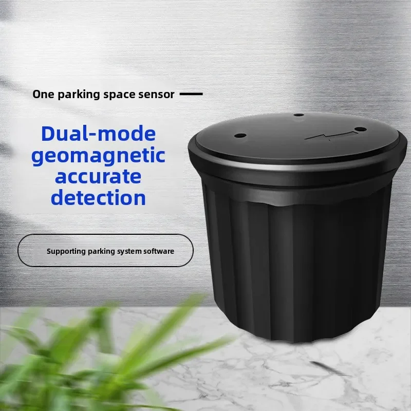 

DurableDual-mode Geomagnetic Parking Space Sensor Detector Indoor And Outdoor Parking Lot Intelligent Wireless Microwave Radar S