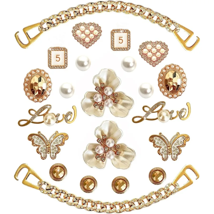 Bling Shoe Charms F…