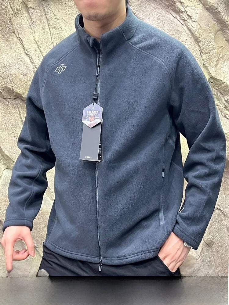 

Мужская флисовая куртка PSENY: осенне-зимняя, стандартный крой, полиэстер, длинный рукав, на молнии, повседневный стиль, теплая, с пушистой текстурой