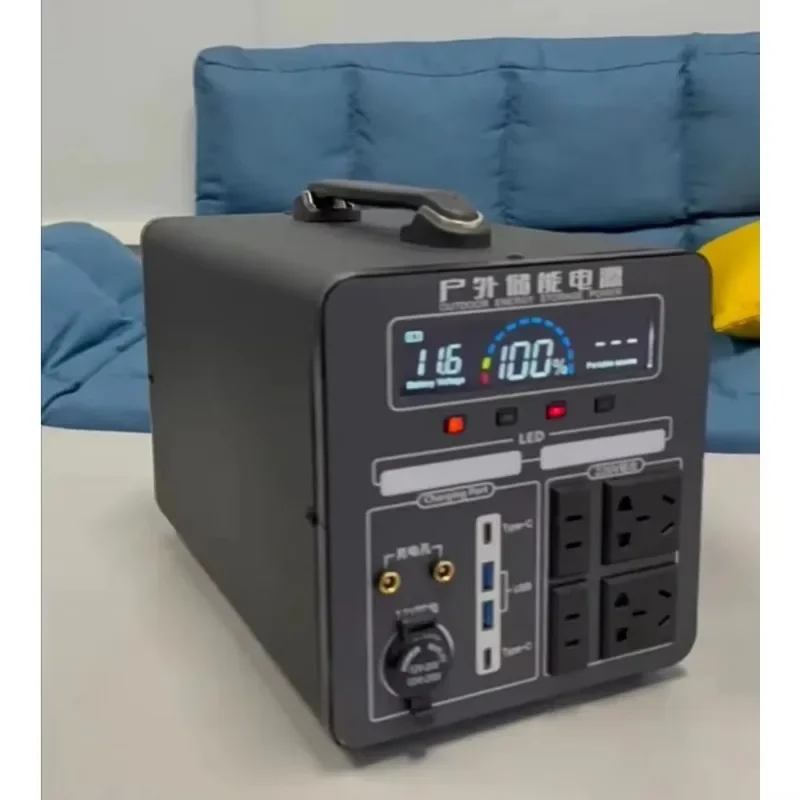 【Hot】2000 Watts Household Power Station Solar Generator Household Outdoor 1500 Watts 2000 Watts Camping Portable Power S