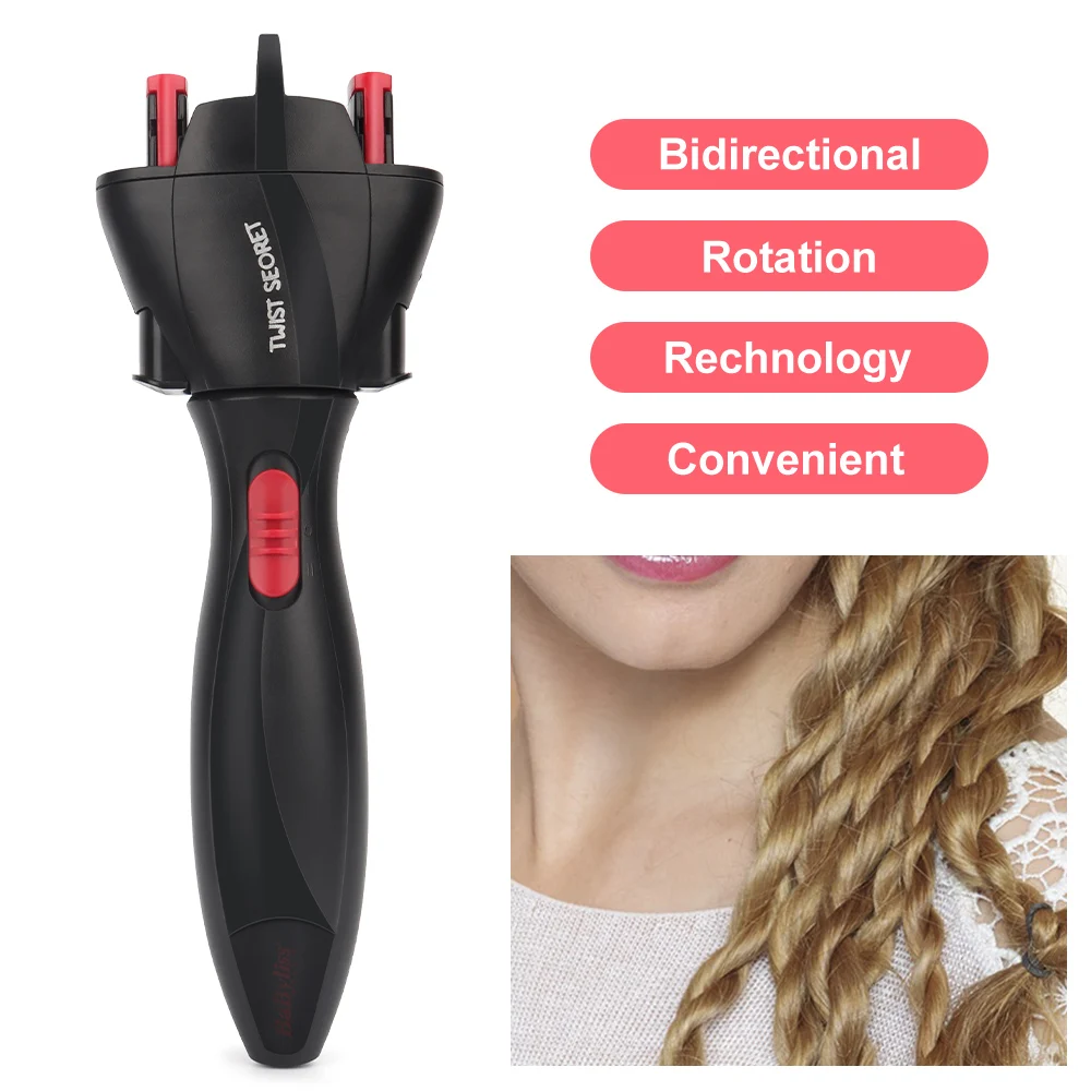 USB Electric Hair Braider Automatic Twist Braider Knitting Device Hair Braider Machine Braiding Hairstyle Hair Styling Tools