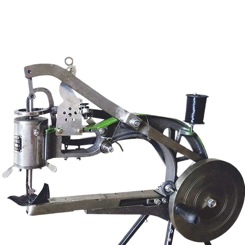 4 Axis Hand Powered Shoe Repair Machine Leather Sewing Equipment Manual Stitching Tool Heavy Duty