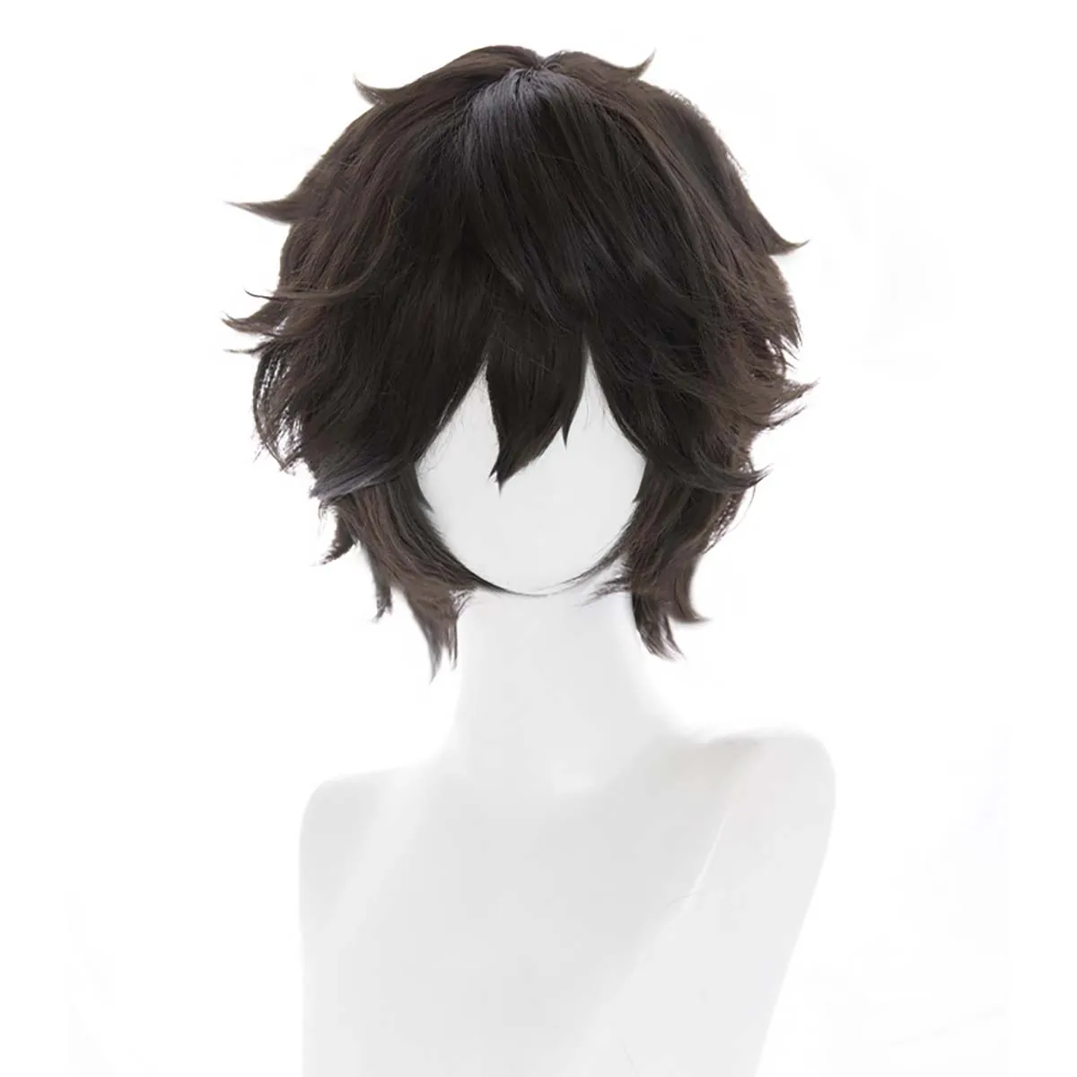 ปาร์ตี้ฮาโลวีนผู้ชายเกม P5 Amamiya Ren คอสเพลย์วิกผมสั้นสีดํา