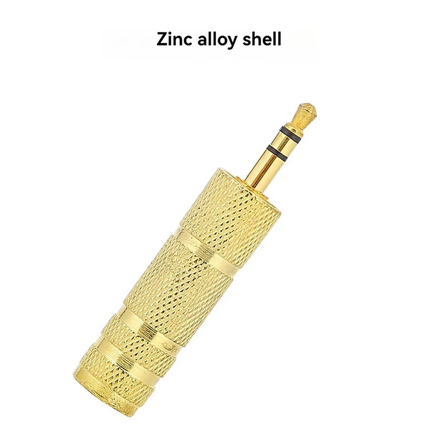 6.35 ثقب أنثى إلى 3.5 ذكر التوصيل محول الصوت للبيانو الإلكتروني/ستيريو/أجزاء الميكروفون 1 قطعة/1 زوج/5 قطعة الاتحاد الروتاري