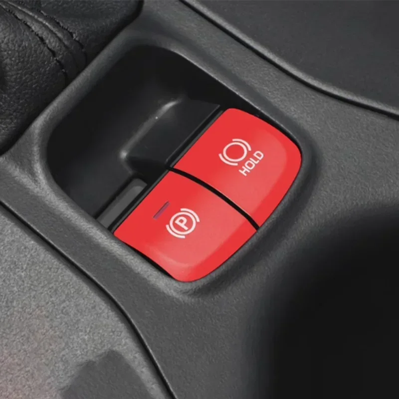 Car Handbrake Auto Hold P Switch Button Engine Ignition Start Stop Button Cover for Toyota Corolla Cross Accessories 19-