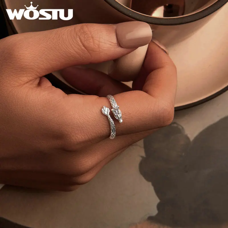 Women's 925 Sterling Silver Dragon Ring