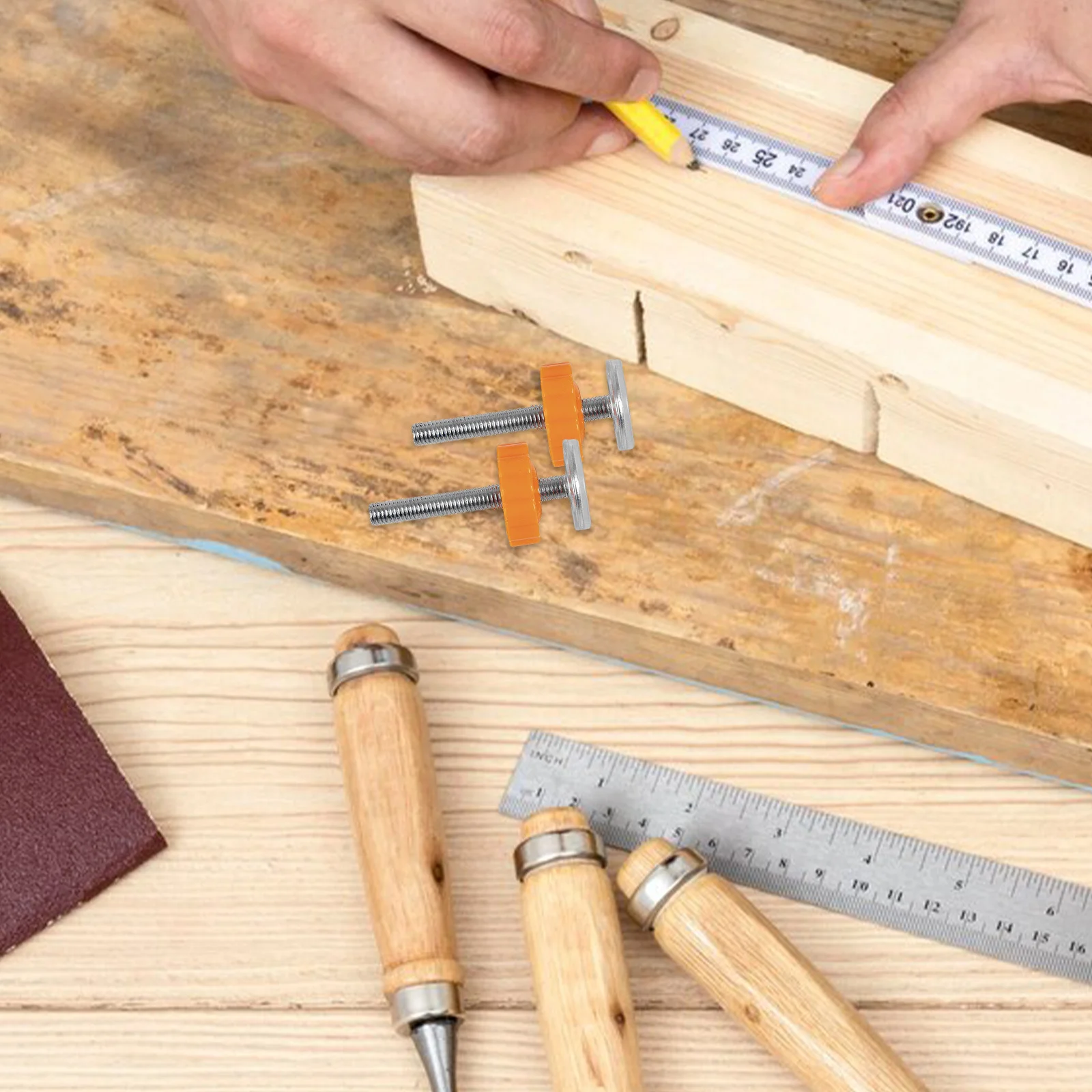 

2pcs Baby Gate Screws M8 Replacement Spindle Rods For Pressure Mounted Safety Gates Extra Long Threaded Adapter Pet Dog Barrier