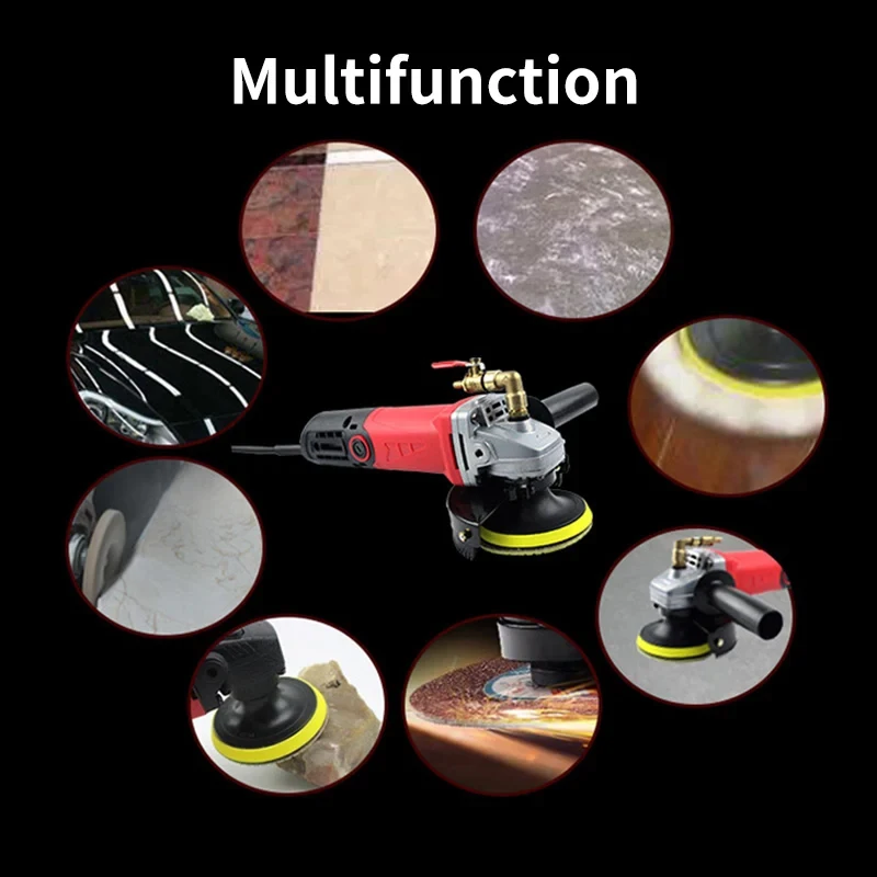 자동차 전기 연마기, 젖은 돌 연마기, 연마기 왁싱 기계, DIY 가구 연삭 연마 도구, 220V