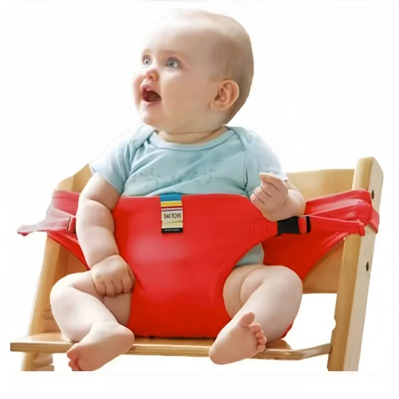 Baby Dining Chair With Fixed Strap For Outdoor Use Portable Dining Chair With Child Seat Safety Belt Universal Dining Fixture