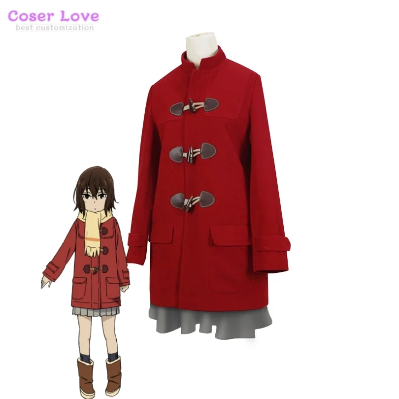 ERASED Boku dake ga Inai Machi The Town Where Only I am Missing Hinazuki Kayo Cosplay Costume Halloween Clothing