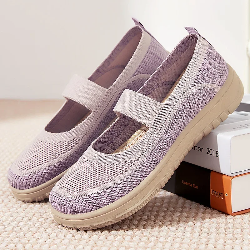 

Women's Summer New Breathable One Foot Cloth Soft Soled Casual Women's Shoes Versatile Single Shoes Cheap Shoes Clearance