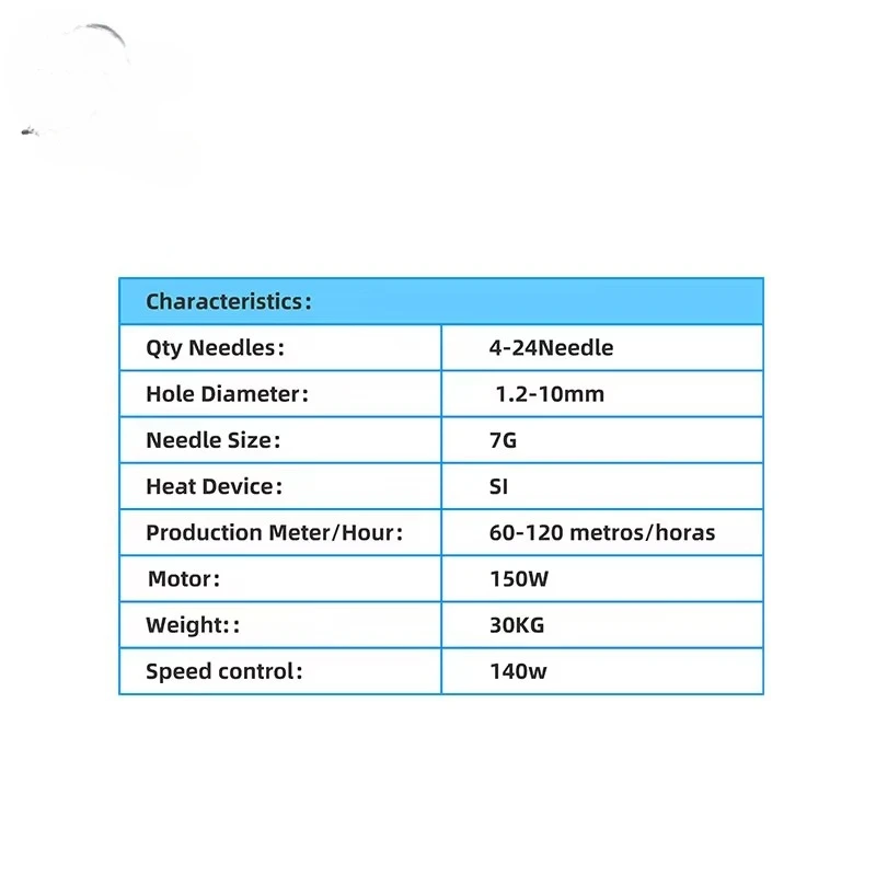 Single Head, needles small Small Cord Knitting Machine /Crochet Machine can customerlized for different ropes