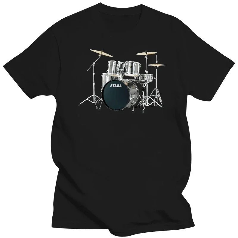 

TAMA DRUMS T-SHIRT ROCK HEAVY POP MUSIC mens designer clothes new in tops & tees Short Sleeve Round Collar harajuku