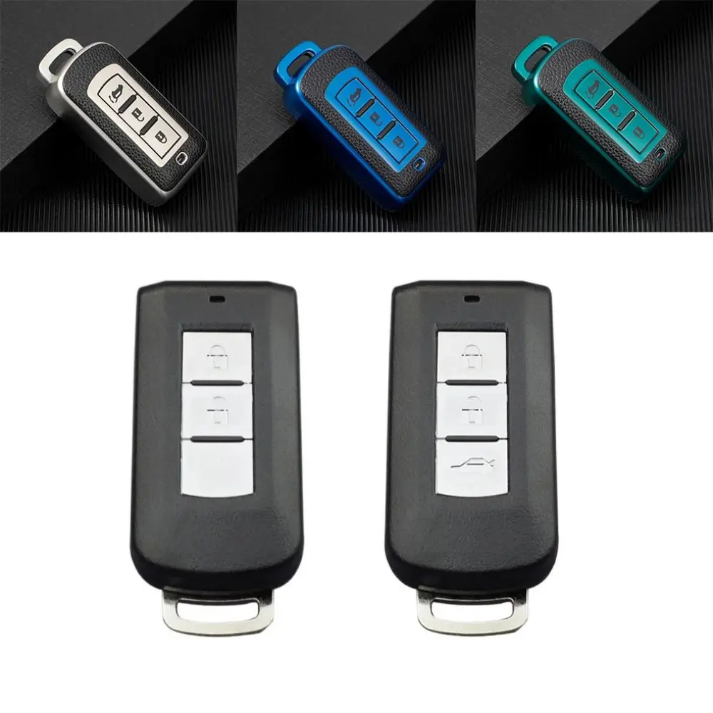 TPU Car Key Case Key Protector Holder Remote Key Case for Mitsubishi/Outlander/Lancer 10/Pajero/Sport ASX RVR L200 Eclipse/Cross