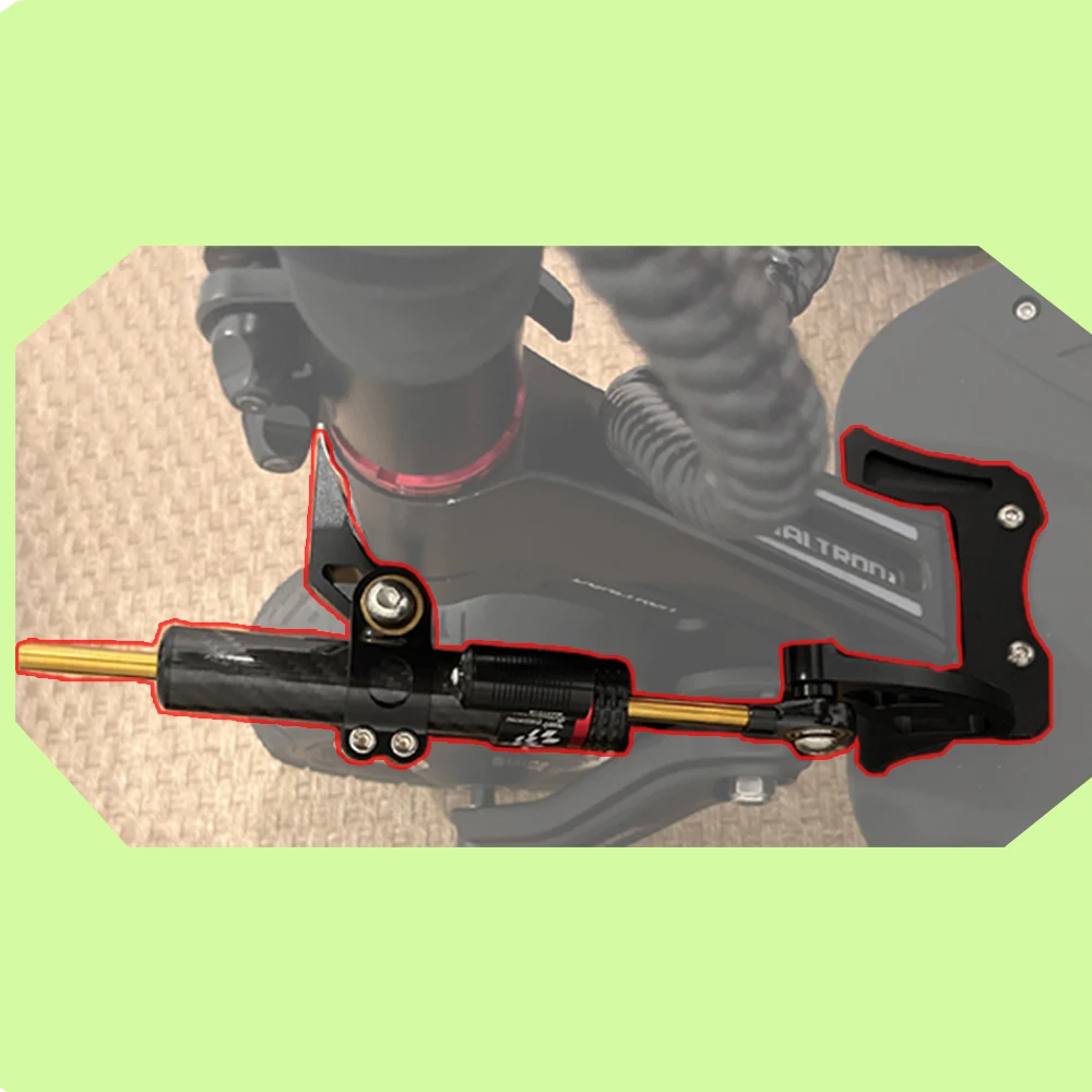 

Electric Scooter Accessories Directional Steering Stabilization Damper Bracket Kit for Dualtron Thunder 123 Victor Achilleus DT3