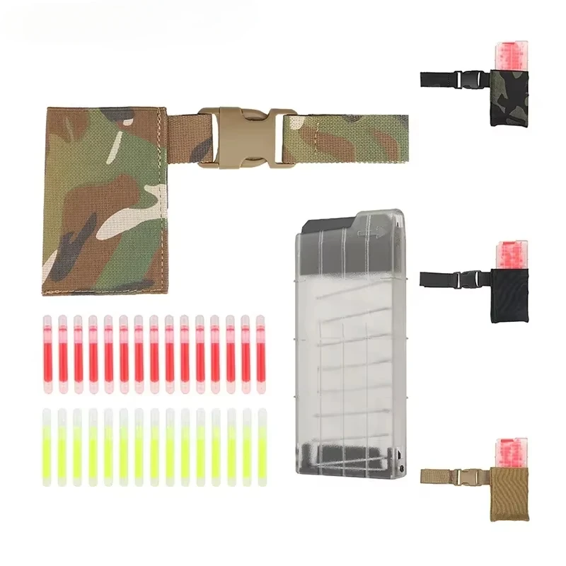 Tactical Distribution Box for Light Sticks Camping CS Equipment Fluorescence Emergency Safety Marking Signal Paintball Outdoor