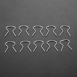 10Pcs Door Window Metal Clips Roll Up Retaining Winder Handle Clips Retainer for Buick Cadillac Chevrolet GMC Oldsmobile Pontiac