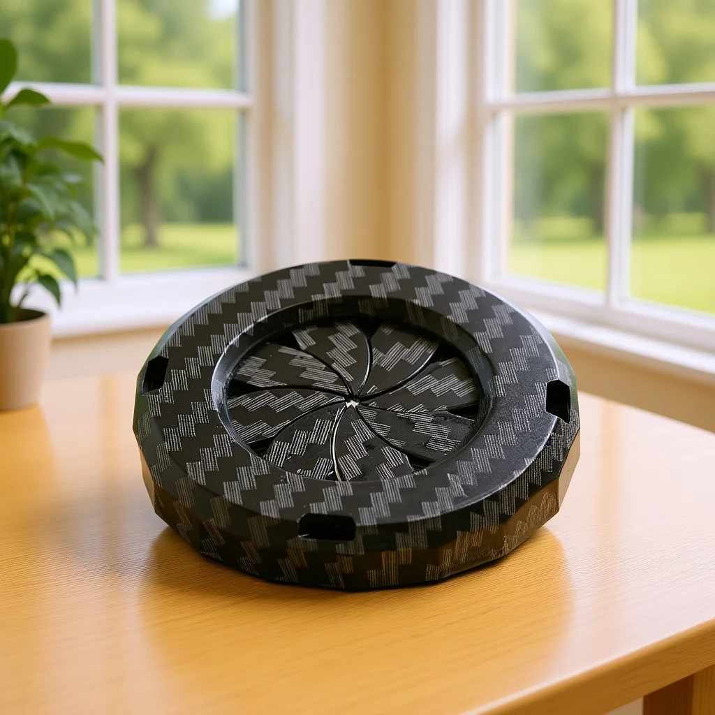 Cubierta Universal del botón de arranque del motor de fibra de carbono, Protector del interruptor de encendido de protección del botón de arranque Interior del coche