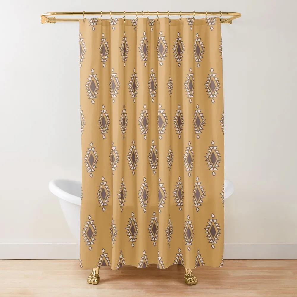 

Bohemian Pattern Shower Curtain Luxury Bathroom Cover Modern Bathroom Accessories For Bathroom Curtain
